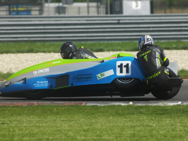 2013 IDM Lausitzring Sidecarteam Kimeswenger Billich