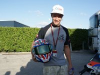 2009-09 Misano 125 ccm WM Ranseder mit Helm
