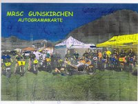 019 Grossraming Autogrammkarte mit Unterschriften der MRSC Fahrer 2011