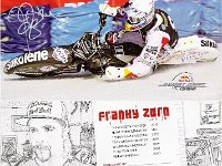021 Autogrammkarte  Franky Zorn 2012